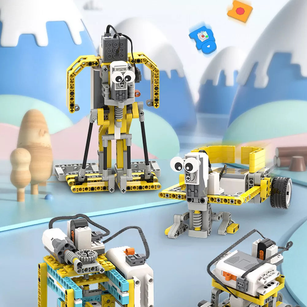 CB10 702pcs 50 in 1 Science and Education Set Building Blocks Robot DIY with App Control