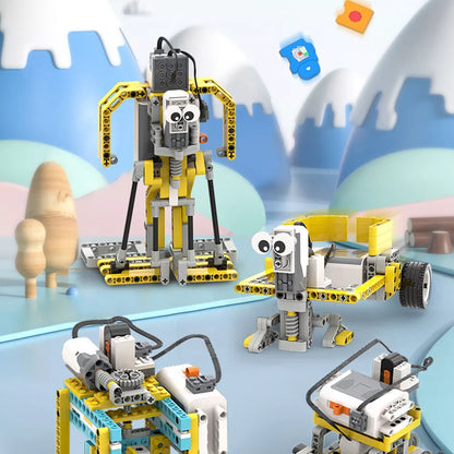 CB10 702pcs 50 in 1 Science and Education Set Building Blocks Robot DIY with App Control