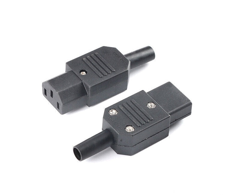 IEC320 C-13 Female Adapter Computer Power Supply AC 250v 10a CP-22S