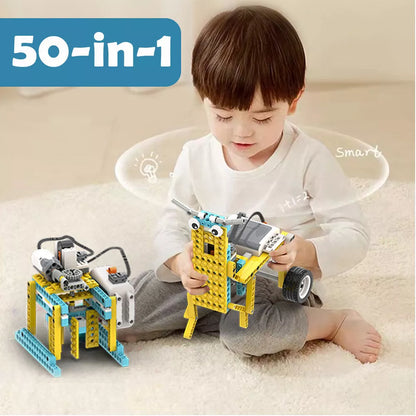 CB10 702pcs 50 in 1 Science and Education Set Building Blocks Robot DIY with App Control