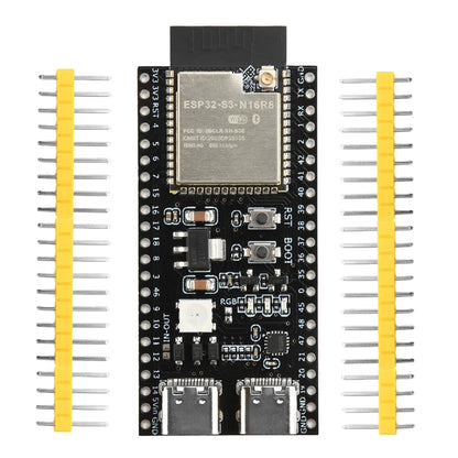 ESP32-S3-N16R8 Development Board with WiFi, Bluetooth 5.0, Dual Type C, External Antenna Port