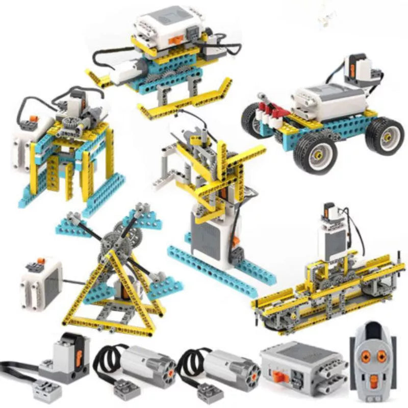 CB10 702pcs 50 in 1 Science and Education Set Building Blocks Robot DIY with App Control