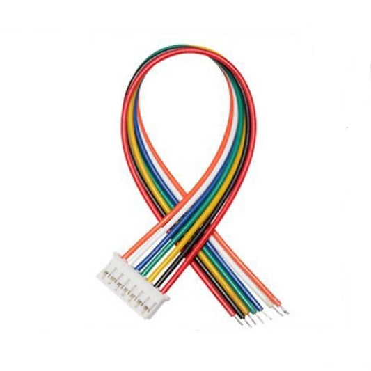 7 Pin 2mm Pitch JST-PH Female Connector with 25cm Wire - 2mm Pitch (1 Pc)