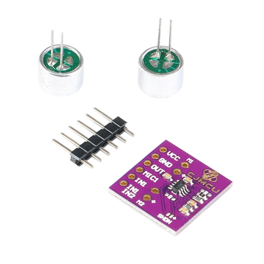 MAX9813H CJMCU-9813 Fixed Gain Integrated Bias Microphone Amplifier Module