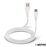 Micro USB Cable 1 Meter USB A TO MICRO USB Cable (White)