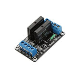 5V 2A 2 Channel SSR Solid State Relay Module (Low level Trigger)