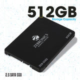 ZEBRONICS Zeb-SD52 512GB SSD, Solid State Drive, TLC, SATA II & SATA III Interface