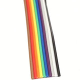 Rainbow 10 Core Color Flat Ribbon Wire Cable - 1 Meter