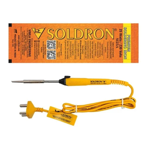 SOLDRON 25 WATT /230 VOLTS SOLDERING IRON- SI25A – Indian Hobby Center