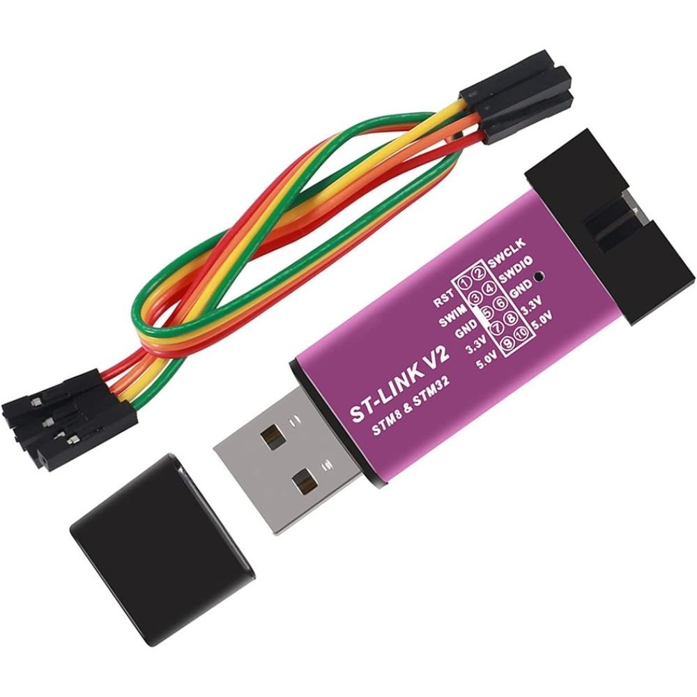 Mini Bar Programmer ST LINK V2 Mini programmer of STM8 and STM32 Microcontroller – Indian ...
