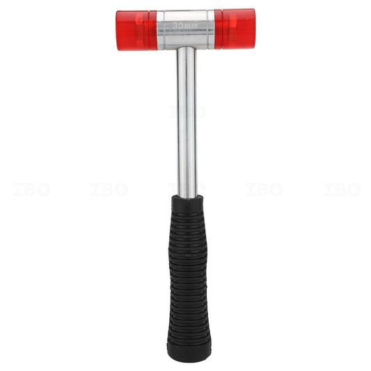 Taparia SFH30 30mm Soft Faced Plastic Mallet Hammer with Rubber Grip Handle