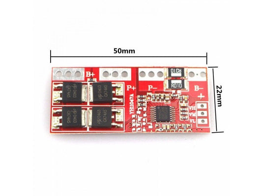 4S High Current up to 30A Lithium Battery Protection Board four Series of 14.8V 16.8V