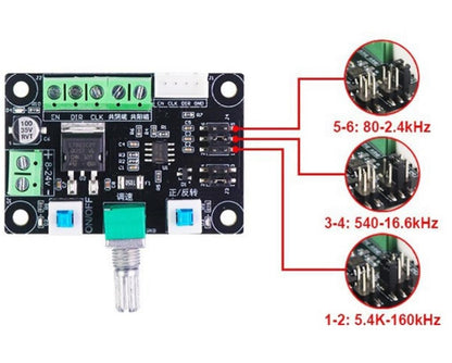 MKS OSC Stepper Motor Controller Pulse PWM Speed Reversing Module 3D Printer