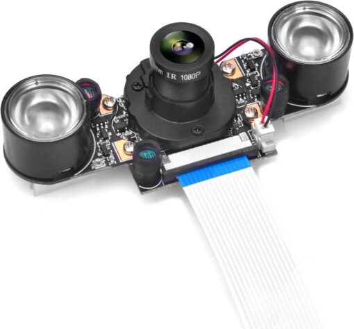 IR-Cut Camera 5 Mp OV5647 Manually Switch Day And Night Mode Module Raspberry Pi 3 Camera with Light