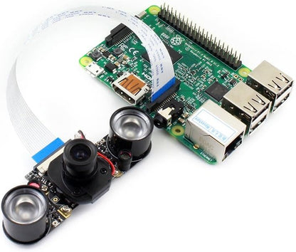 IR-Cut Camera 5 Mp OV5647 Manually Switch Day And Night Mode Module Raspberry Pi 3 Camera with Light