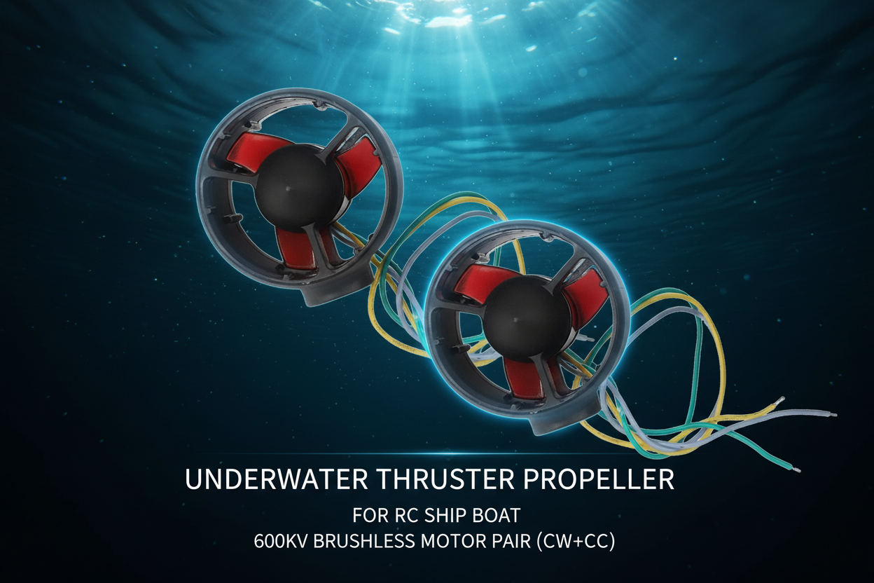 Underwater Thruster Propeller Banner