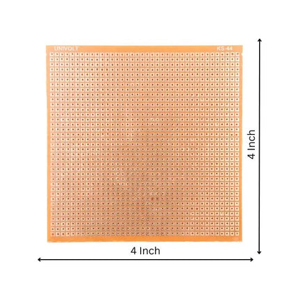 4x4 inch Single Sided Universal PCB Prototype Veroboard Dotted