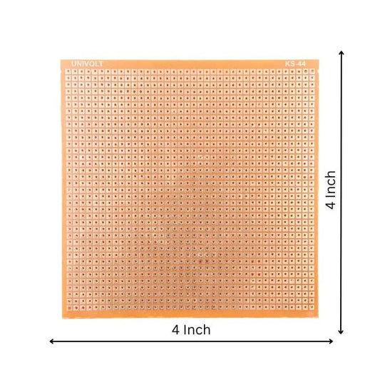 4x4 inch Single Sided Universal PCB Prototype Veroboard Dotted