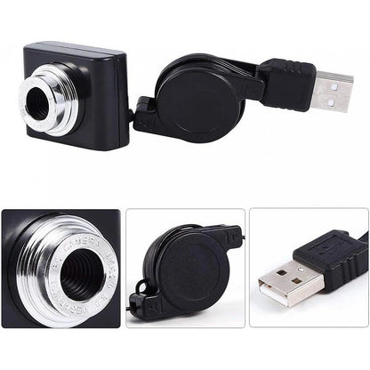 USB Camera 8 MP with Collapsible Cable for Raspberry Pi