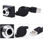 USB Camera 8 MP with Collapsible Cable for Raspberry Pi