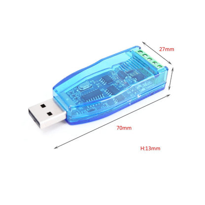 USB to RS485 Bidirectional Half duplex Serial Line Converter TVS Transient Protection