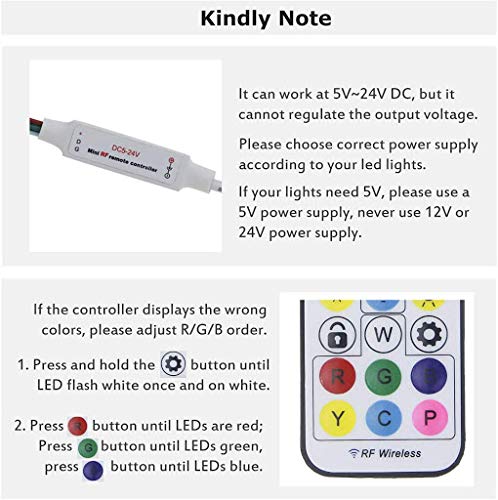Pixel LED RF Wireless Remote Controller 2048 Pixel Colour Controller W ...