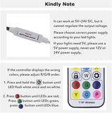 Pixel LED RF Wireless Remote Controller 2048 Pixel  Colour Controller Ws2812b, Ws2811