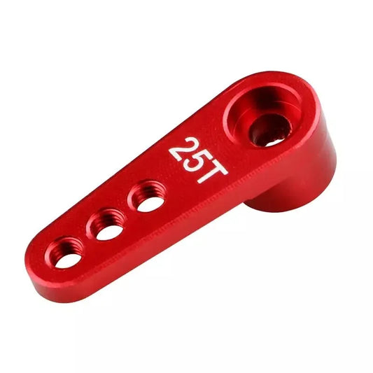 25T Servo Horn Arm Aluminum (Red)