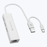 ZEBRONICS ZEB-TA200UR - 4 in 1 USB / Type C Multiport Hub