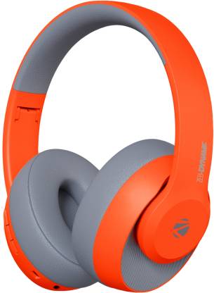 ZEBRONICS Zeb Dynamic ORANGE with Bluetooth Supporting Headphone, Aux Input, Call Function and Media/Volume Control