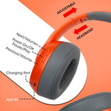 ZEBRONICS Zeb Dynamic ORANGE with Bluetooth Supporting Headphone, Aux Input, Call Function and Media/Volume Control