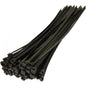 Mario 2.5x150mm Cable Ties Black (Pack of 100)