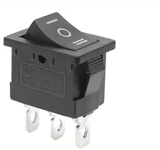KCD1 3-Pin SPDT MINI ON/OFF/ON  SWITCH