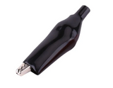 Alligator Clip (Crocodile) - Black small