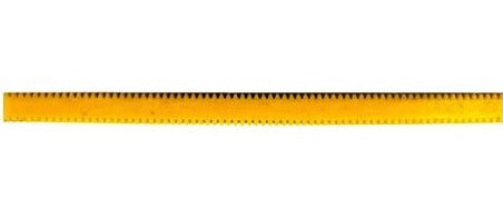 (THIN) 72 Teeth Plastic Gear Rack Linear Racks For Rack And Pinion Mechanism (Yellow)