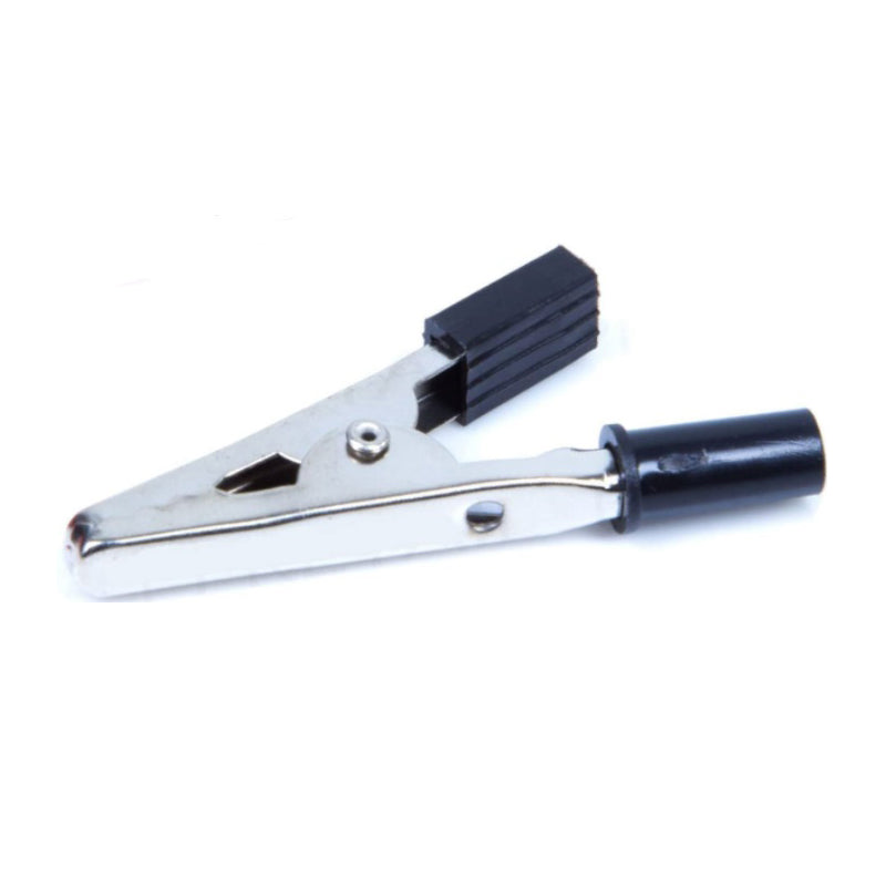 Crocodile Alligator Clip 50 mm Black
