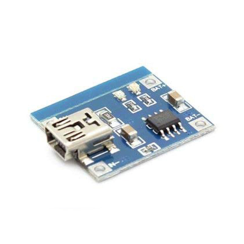 Mini USB TP4056 1A Li-ion Lithium Battery Charging Module (without Protection)