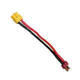 XT60 FEMALE TO T PLUG MALE CONNECTOR 15CM WIRE