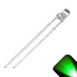 3mm Green Clear LED