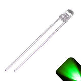 3mm Green Clear LED