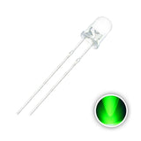5mm Green Clear LED