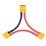 XT90 Female to 2 Male Connector 15CM Wire