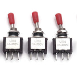 Toggle Switch 3 Pin SPST, ON-OFF, 3A 250V AC (1 Pc)
