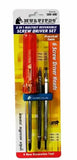 Multitec SDK-600 6 In 1 Multibit Stubby Reversible Screw Driver Set