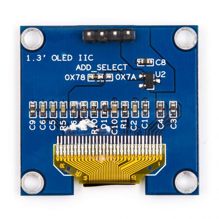 1.3 Inch I2C IIC OLED 4 pin LCD Module 4pin Blue