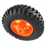 8X2 Wheel 6mm shaft Black&Red