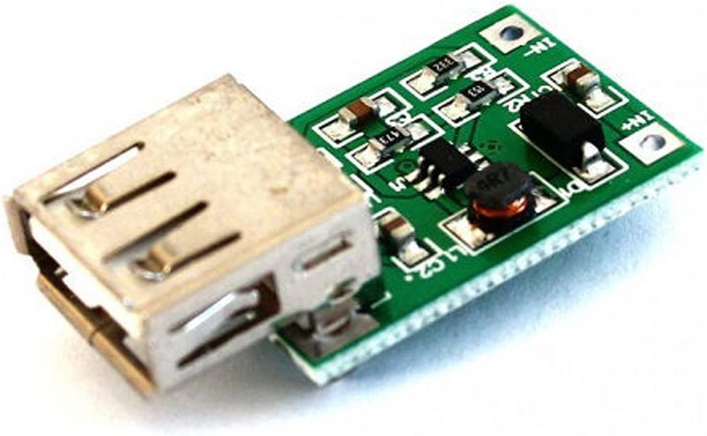 0.9 to 5 V to 5 V 600mA DC-DC Step Up Boost Voltage Converter Module with USB Outlet
