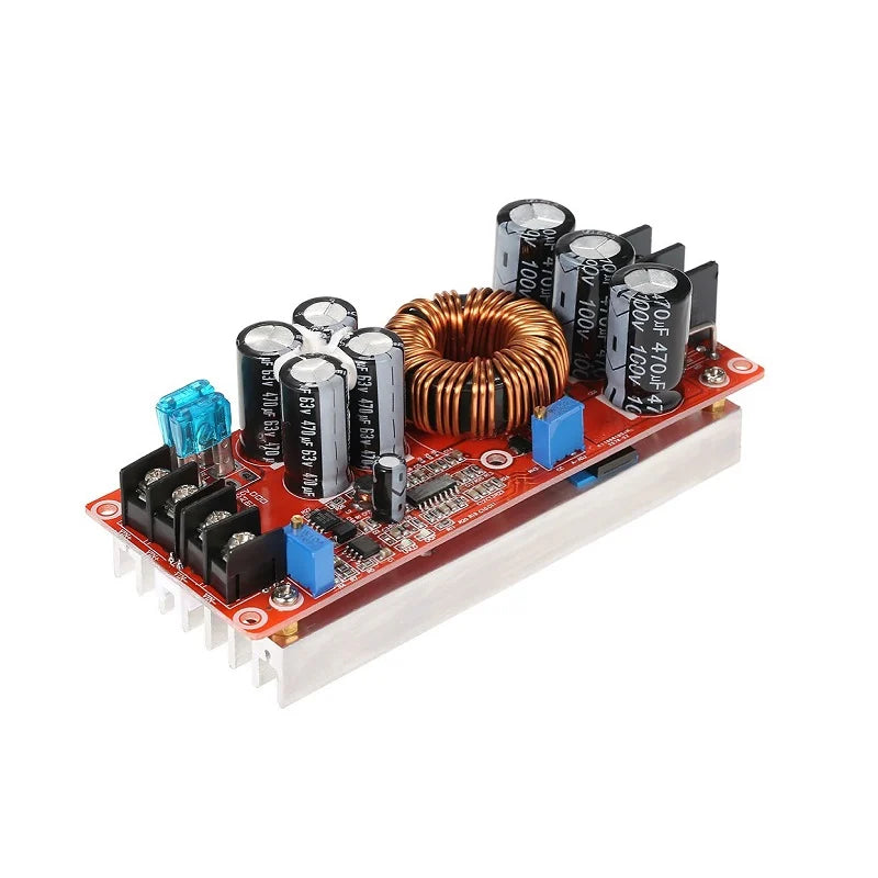 1200w 20a DC DC Boost Step Up Converter 8-60V to 12-83V