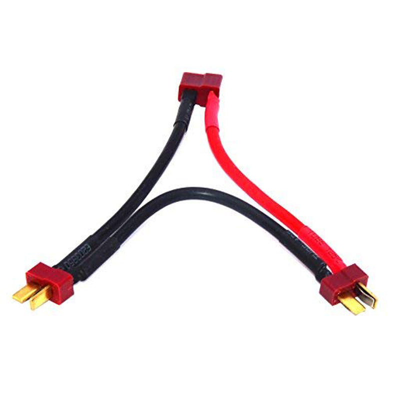 T PLUG FEMALE TO MALE SERIES Y Splitter (1 T PLUG FEMALE TO 2 T PLUG MALE ) |Battery Connector Cable Silicon Wire