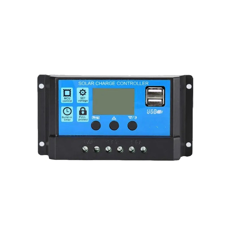 20A Solar Charge Controller with USB Output Port Intelligent LCD